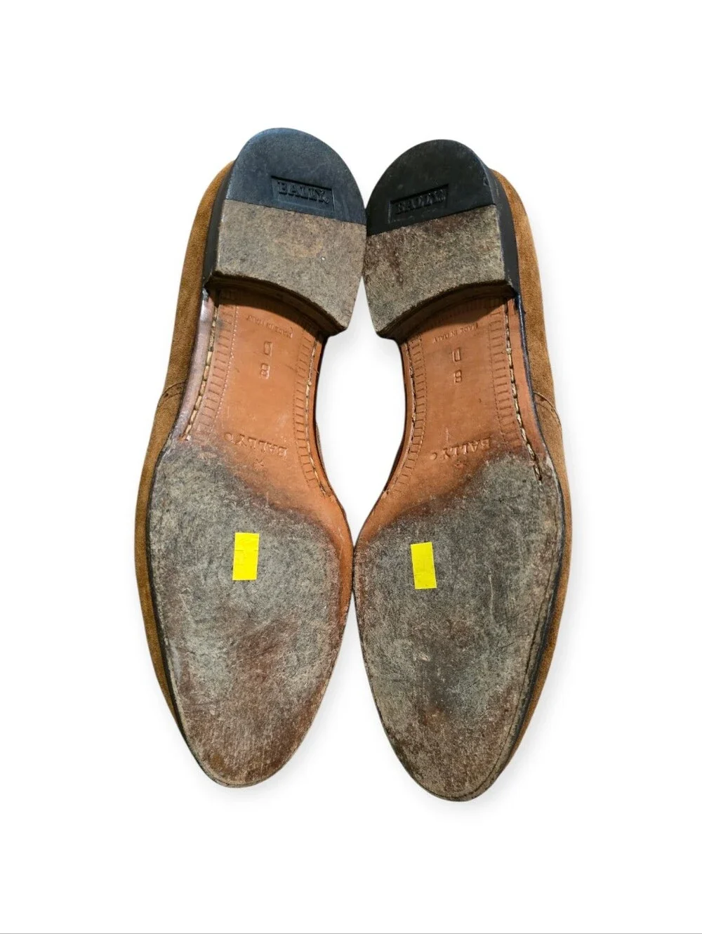 Bally Brown Suede Oxfords
